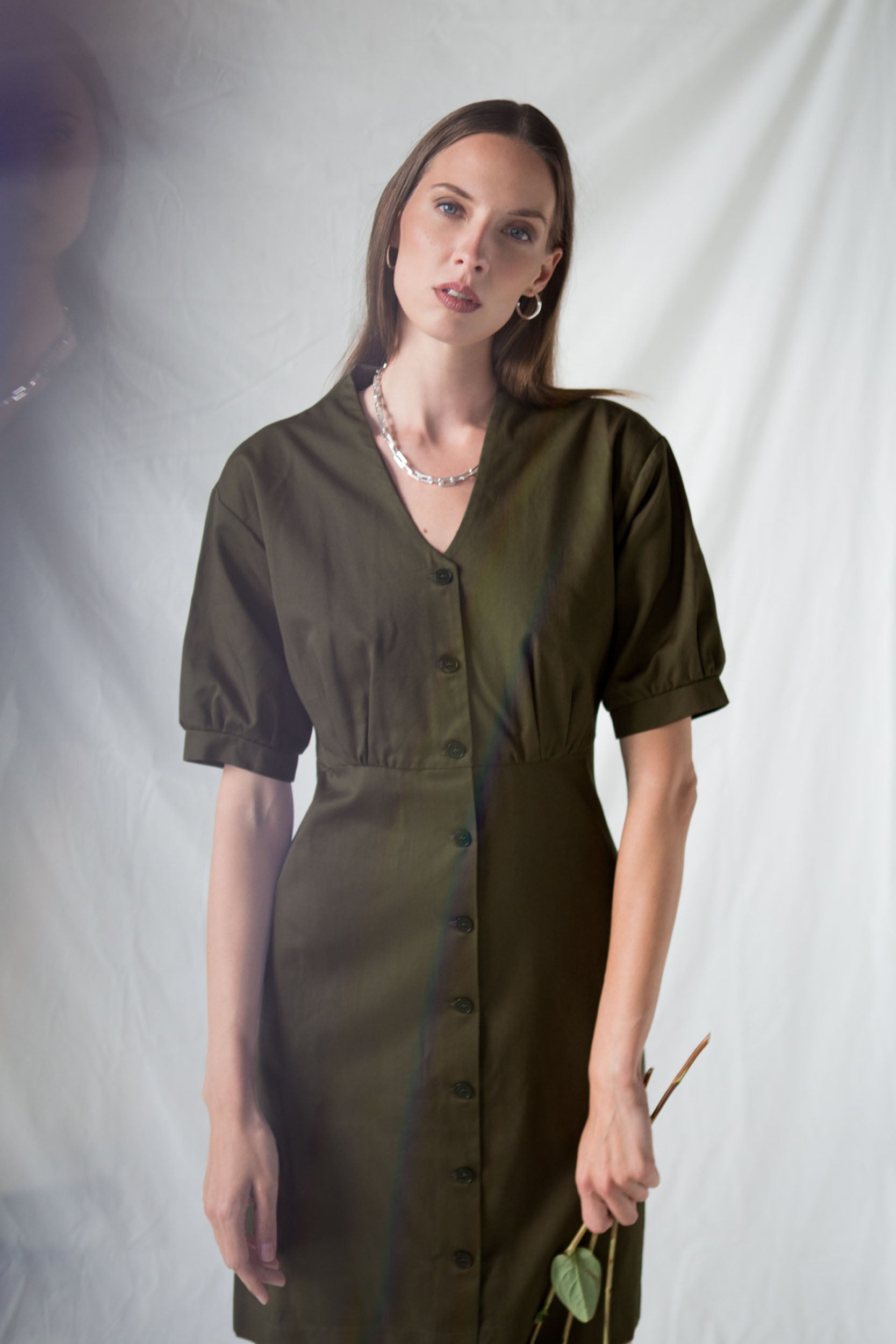 Nomi Green Organic Dress | Tales of Anyday Nomi Green Organic Dress | Tales of Anyday